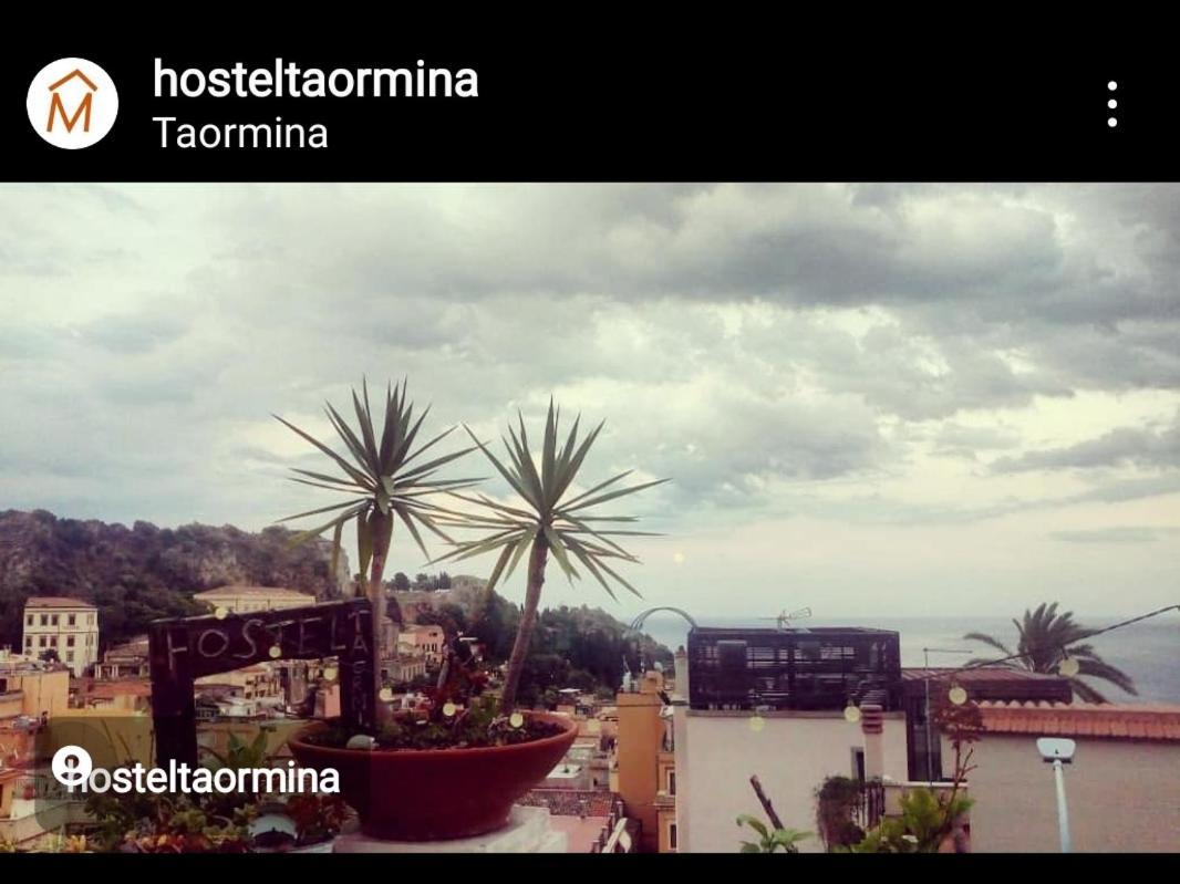 "Little Sicilian Home"-Room With A Private Bathroom & Kitchen -Fridge - And Shared A Beautiful Terrace On Hostel Taormina Center Екстериор снимка