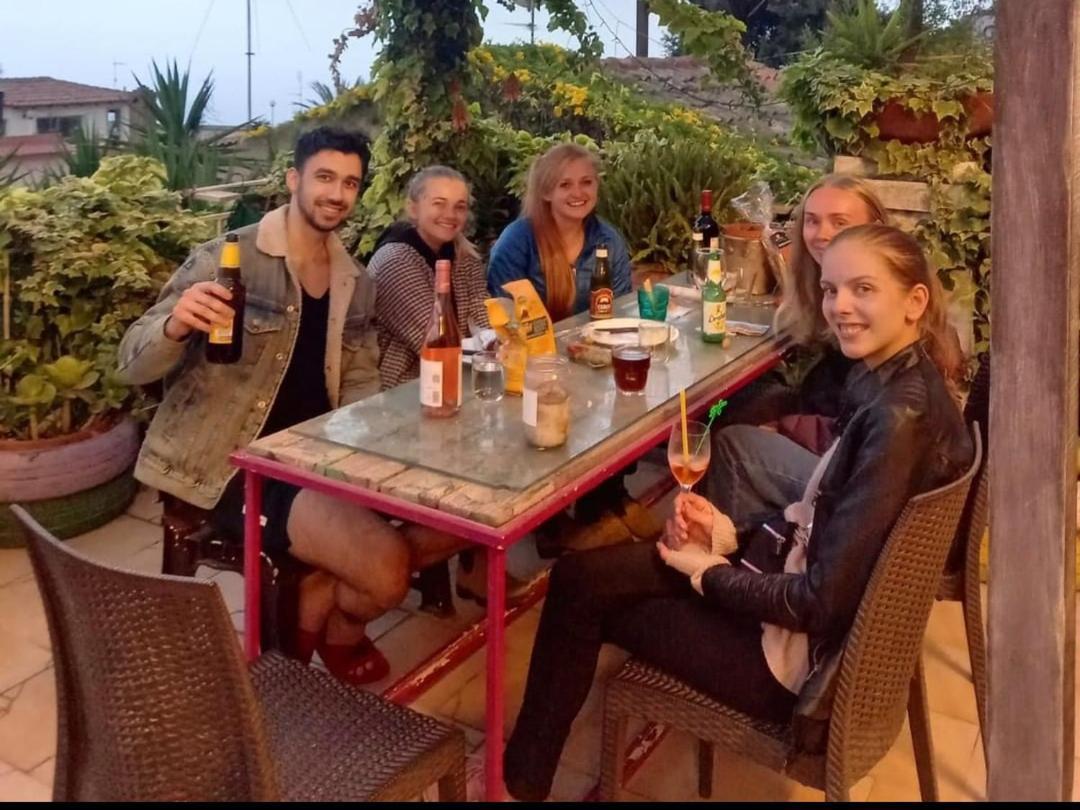 "Little Sicilian Home"-Room With A Private Bathroom & Kitchen -Fridge - And Shared A Beautiful Terrace On Hostel Taormina Center Екстериор снимка